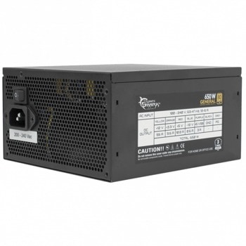 Захранване SBOX WHITE SHARK GENERAL, 650W, Active PFC, 80 Plus Gold, 120mm вентилатор | JAR Computers SBOX GENERAL