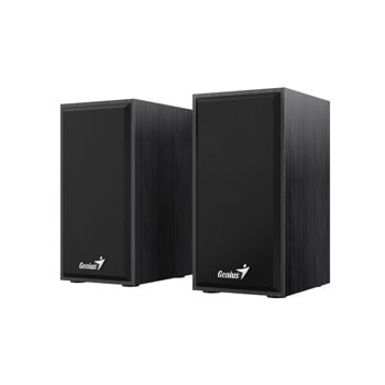 Тонколони Genius SP-HF180, 6W, 3.5mm jack, USB, черна | JAR Computers Тонколони Genius SP-HF180-BK