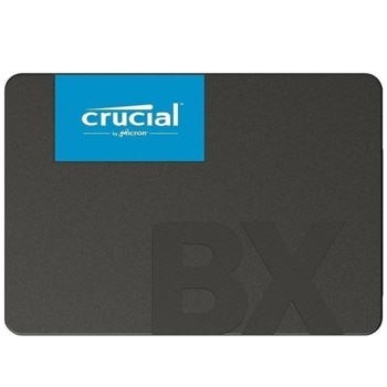 Памет SSD 960GB Crusial BX500, SATA 3, 2.5" (6.35 cm, скорост на четене 540 MB/s, скорост на запис 500 MB/s image