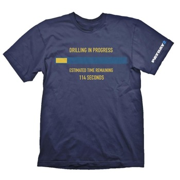 Тениска Payday 2 Drilling In Progress, Size M