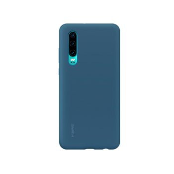 Калъф за Huawei P30, Elle, магнитен, силиконов, син | JAR Computers Elle silicone magnetic case for Huawei P30 blue