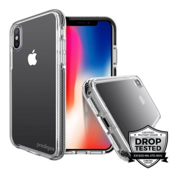 Kалъф за Apple iPhone XS Max, хибриден, Prodigee Safetee Steel iPhXsM-SSTL-BLK, удароустойчив, черен | JAR Computers Prodigee Safetee iPhone XS Max iPhXsM-SSTL-BLK