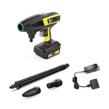Акумулаторна водоструйка Karcher KHB 6 Battery Set, 24 bar-a, 200 л/ч, до 12 мин. време на работа, черна | JAR Computers Акумулаторна водоструйка KHB 6 Battery Set