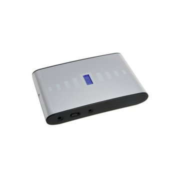 Bъншна батерия/power bank A-solar Titan Laptop Charger AM600, 13200 mAh, 2x USB изход, cоларна, сива | JAR Computers A-solar Titan Laptop AM600 сива