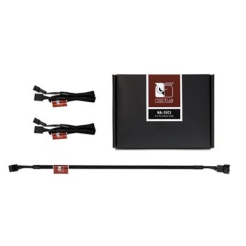 Удължителен кабели 4 pin, Noctua NA-SEC1, 3 броя, 30cm | JAR Computers Noctua NA-SEC1