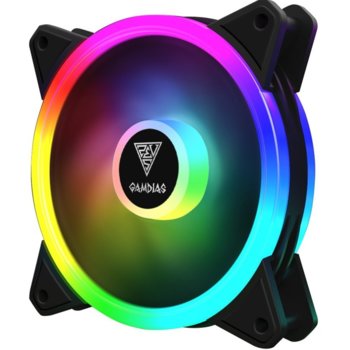 Вентилатор 120mm Gamdias AEOLUS M2-1201, 4-pin, 1200 rpm, RGB подсветка | JAR Computers Gamdias AELOUS M2-1201 GAMDIAS-AEOLUS-M2-1201