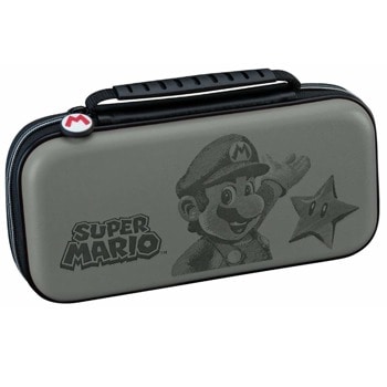 Защитен калъф Big Ben Grey Mario, за Nintendo Switch | JAR Computers Калъф Big Ben - Grey Mario Switch
