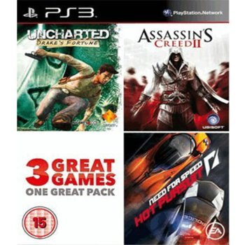 Uncharted: DF, Assassins Creed II & NFS : HP