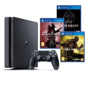 PlayStation 4 Slim - 500GB Souls Pack