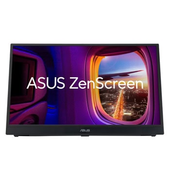 Монитор ASUS ZenScreen MB17AHG, 17.3"(59.94cm) IPS панел, 144Hz, 5ms, 300cd/m2, HDMI, USB-C | JAR Computers Монитор ASUS ZenScreen MB17AHG