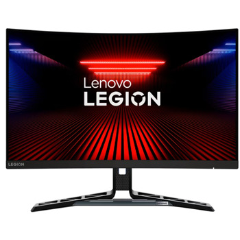 Монитор Lenovo R27fc-30 (67B6GAC1EU), 27" (68.58 cm), VA Curved панел, 240Hz, Full HD, 0.5ms, 3 000 000:1, 350cd/m2, DisplayPort, HDMI, USB | JAR Computers Lenovo R27fc-30 67B6GAC1EU