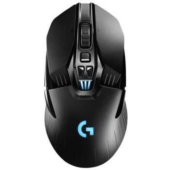 Мишка Logitech G903 LIGHTSPEED (Разопакован продукт), оптична (12,000 dpi), безжична, 11 програмируеми бутона, RGB подсветка, черна | JAR Computers Logitech G903 LIGHTSPEED (разопакован)