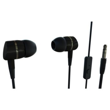 Слушалки Vivanco 38009 микрофон, 20 - 20.00Hz, 1.2м кабел, черни | JAR Computers Vivanco 38009