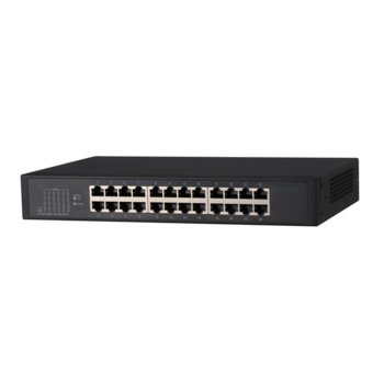 Суич Dahua PFS3024-24GT, 24x 10/100/1000 Base-T ports, оптимизиран за системи за видеонаблюдение | JAR Computers Dahua PFS3024-24GT