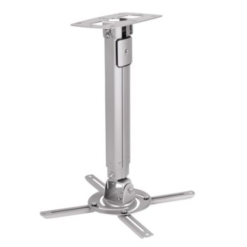 Стойка за проектор HAMA 108784, за таван, въртене на 360°, 4 подвижни рамена, до 8кг | JAR Computers HAMA 108784 Projector Stand