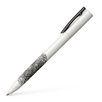 Химикалка Faber-Castell WRITink, 1 mm дебелина на писане, син цвят на писане, бяла | JAR Computers Химикалка Faber-Castell WRITink бяла