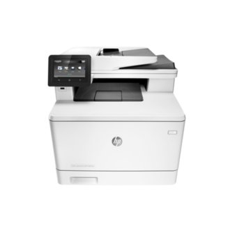 HP Color LaserJet Pro MFP M477fnw (мостра), цветен лазерен принтер/копир/скенер/факс, 38400 x 600 dpi, 27стр/мин, USB 2.0, Wi-Fi 802.11b/g/n | JAR Computers HP Color LaserJet Pro MFP M477fnw CF377A