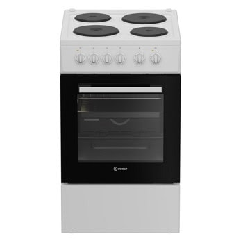 Готварска печка Indesit I5E5PMW, клас A, 55л. обем, 4 нагревателни зони, Click&Clean, Steam&Clean, бяла | JAR Computers Indesit I5E5PMW