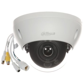 IP камера Dahua IPC-HDBW5249R-ASE-NI-0360B, куполна камера, 2MP (1920x1080@25fps), 3.6mm обектив, H.265+/H.265/H.264+/H.264/MJPEG, IR осветеност (до 30 метра), PoE, външна IP67/IK10, RJ-45 | JAR Computers DAHUA IPC-HDBW5249R-ASE-NI-0360B