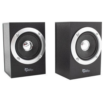 Тонколони SBOX WHITE SHARK GSP-602, 2.0, 6W, USB, AUX, корпус от дърво, черни | JAR Computers Sbox GSP-602