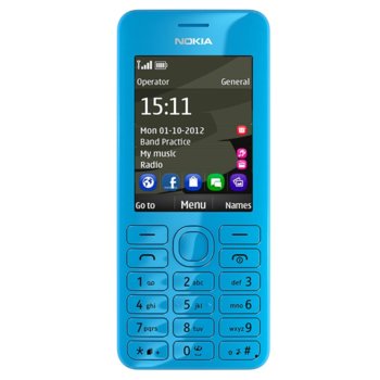 Nokia 206, син