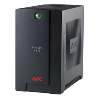 UPS APC Back-UPS, 650VA/390W, Line Interactive | JAR Computers APC Back-UPS, 650VA/390W, Line Interactive