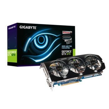 GF GTX 670 2GB Gigabyte GV-N670OC-2GD