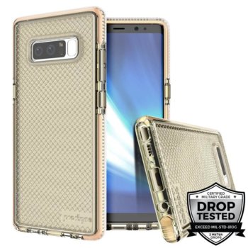 Калъф за Samsung Galaxy Note 8, хибриден, Prodigee Safetee NOTE8-SAFE-GLD, удароустойчив, златист | JAR Computers Prodigee Safetee Galaxy Note 8 NOTE8-SAFE-GLD