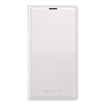 Samsung Flip Wallet Cover for Galaxy S5  White