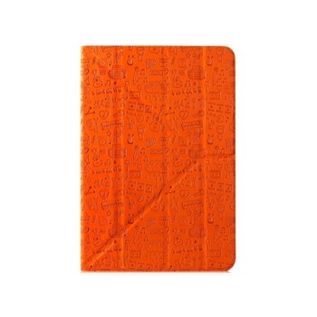 Калъф /тип бележник/ Canyon за таблет до 8" (20.32 cm), оранжев | JAR Computers Canyon Life is Case for 8" tab CNS-C24UT8O