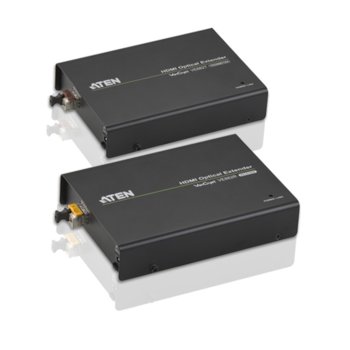 KVM суич ATEN VE882, от HDMI(ж) към HDMI(ж) чрез оптичен кабел, IR портове, до 600 метра, HD резолюция, 2 устройства | JAR Computers ATEN VE882 KVM Extender