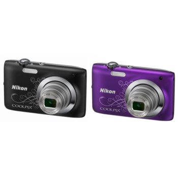 Фотоапарат Nikon Coolpix S2600 +подарък 4GB SD Crd