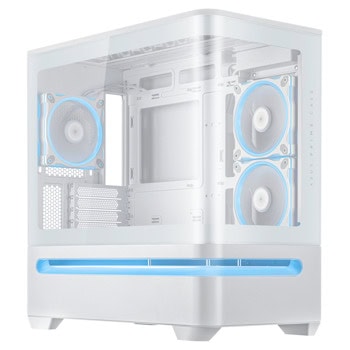 Кутия Asus Prime AP202 ARGB бяла