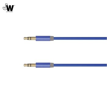 Just Wireless Aux Audio Cable Blue