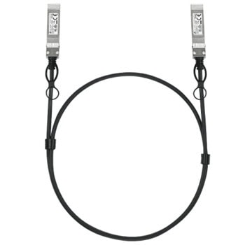 Оптичен пач кабел TP-Link Omada SM6220-1M, SFP28 към SFP28, 30AWG, 25Gbps, 1m | JAR Computers TP-Link Omada SM6220-1M