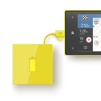 Външна батерия/power bank/ Nokia Universal Portable USB Charger DC-18 1720 mAh, жълт | JAR Computers Portable USB Charger DC-18 1720 mAh 23946