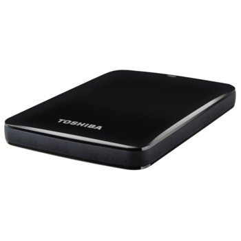 Твърд диск 2TB Toshiba STOR.E Canvio, черен, 2.5" (6.35cm), външен, USB3.0, 2г. гаранция | JAR Computers 2TB Toshiba STOR.E Canvio Black