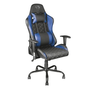 Trust GXT 707B Resto Gaming Chair - Blue + GXT 260