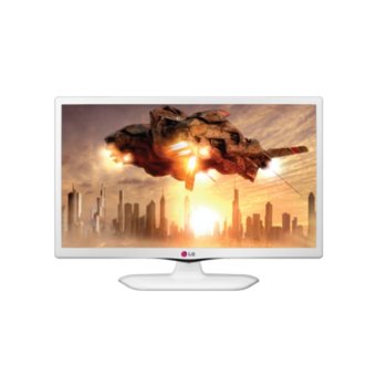 Монитор 21.5" (54.61 cm) LG 22MT45D-WZ, Wide LED, 5ms GTG, 600:1, 5000000:1 DFC, 200cd/m2, D-Sub, HDMI, SCART, TV Tuner DVB-/T/C (MPEG4), Speaker, USB 2.0, Tilt, бял, 3г. | JAR Computers 21.5" LG 22MT45D-WZ