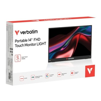 verbatim portable touch черен