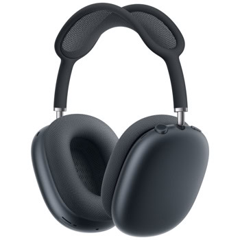 Слушалки Apple AirPods Max (USB-C), безжични, Bluetooth, микрофон, Apple H1 чип, Adaptive EQ, Transparency Mode, активно шумопотискане, до 20 часа време на работа, черни | JAR Computers Apple AirPods Max USB-C Midnight MWW43ZM/A