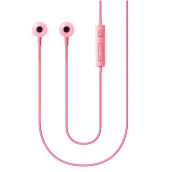 Слушалки Samsung HS1303 тип тапи, микрофон, розови | JAR Computers Samsung Wired Headset HS1303 Pink