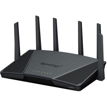 Рутер Synology RT6600AX, 6600Mbps, 2.4GHz (600Mbps)/ 5GHz (4800Mbps)/ 5GHz (1200Mbps), Wireless AX, 3x LAN 10/100/1000, 1x LAN 2500, 1x WAN 10/100/1000, 1x 2500 | JAR Computers Synology RT6600AX