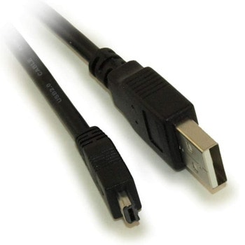 USB A to USB Type Mini-B 4 Pin cable