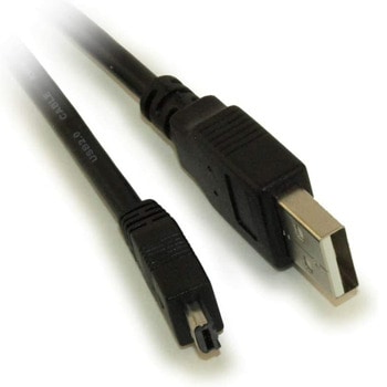 Кабел USB A към USB Mini-B 4 Pin, черен | JAR Computers USB A to USB Type Mini-B 4 Pin cable