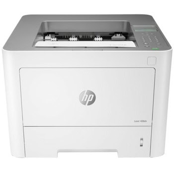 Лазерен принтер HP Laser 408dn, монохромен, 1200 x 1200 dpi, до 40 стр./мин, USB 2.0, LAN, A5, А4 | JAR Computers HP Laser 408dn 7UQ75A
