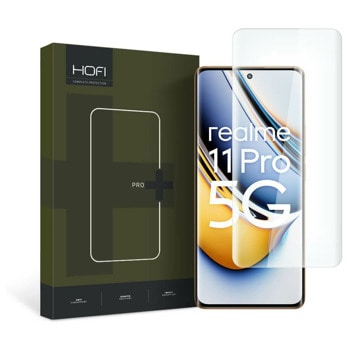 Протектор от закалено стъкло /Tempered Glass/ Hofi UV Glass Pro Plus за Realme 11 Pro/Pro Plus, 9H твърдост | JAR Computers Протектор Hofi UV Glass Pro Plus