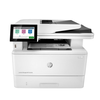 Мултифункционално лазерно устройство HP LaserJet Managed E42540f, монохромен принтер/копир/скенер/факс, 600 x 600 dpi, 38 стр./мин, LAN, USB, A4 | JAR Computers HP LaserJet Managed E42540f 3PZ75A