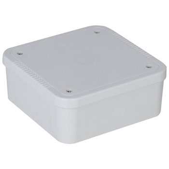 Разпределителна кутия Dahua PFA12C, PVC, Ф131.6 mm x 52 mm., за външен монтаж, бяла | JAR Computers DAHUA PFA12C