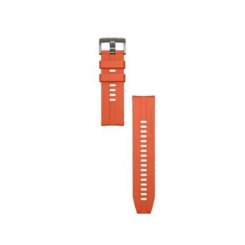 Huawei Watch GT + Fluoroelastomer Strap, Orange
